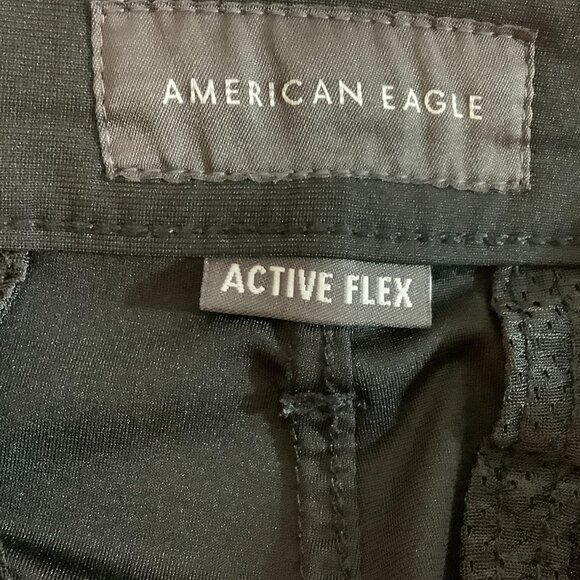 American Eagle  Active Flex  Black Pant Sz  31 X 30 Athletic - Picture 9 of 13